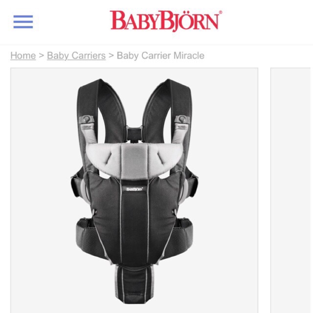 baby bjorn carrier harga