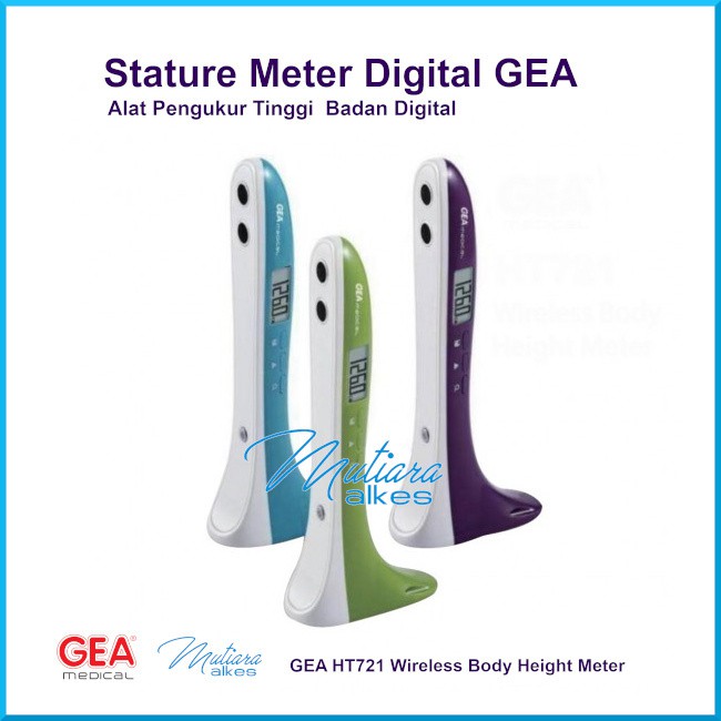 Stature Meter Digital GEA / Pengukur Tinggi Badan Digital HT721 Wireless ( Bisa Pilih Warna )