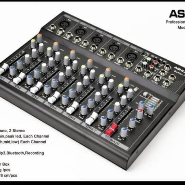 Mixer audio Ashley better 7