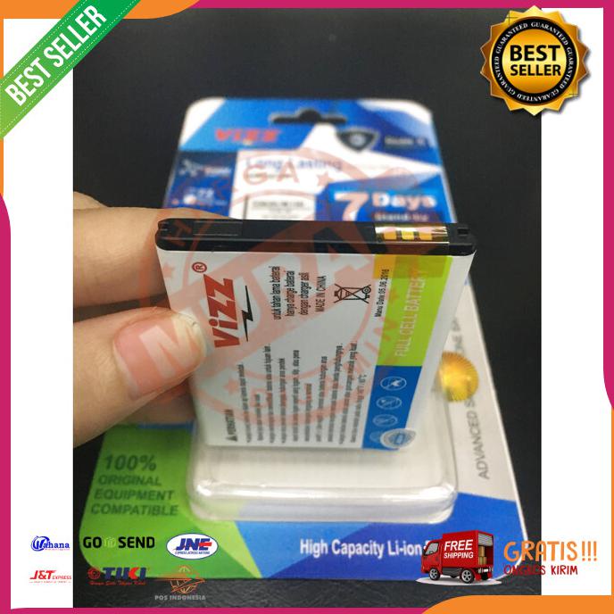 Acc Hp Baterai Samsung Galaxy Wonder I8150 S5820 Double Power Vizz 2200Mah