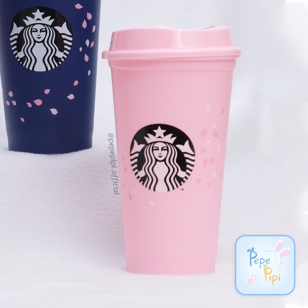 Tumbler Starbucks Spring Cherry Blossom 2021 Reusable Cup Botol Minum Tempat Starbuck Bunga Sakura