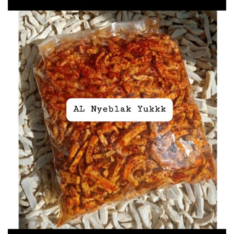 

Basreng pedas daun jeruk isi 250gram