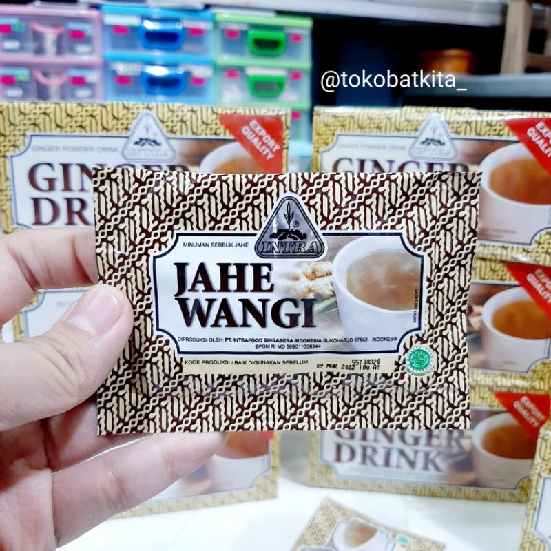 

[1SACHET] INTRA JAHE WANGI / EKSTRAK JAHE SEGAR / GINGER DRINK TRADISIONAL / TAK MASUK ANGIN