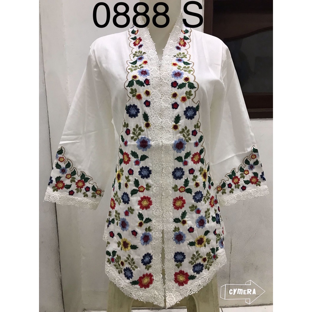 0888/ 0889 kebaya alexuez bordir timbul / kebaya encim premium