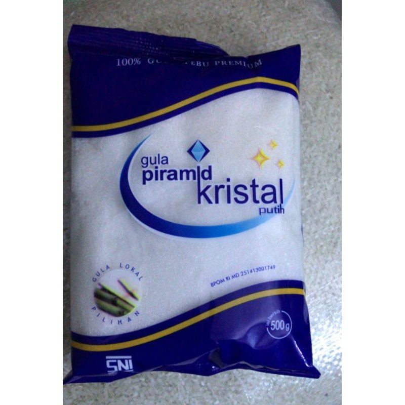 

Gula piramid kristal 500 gr