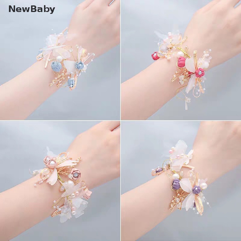 Gelang Bunga Korsase Untuk Bridesmaid / Wedding / Party / Prom