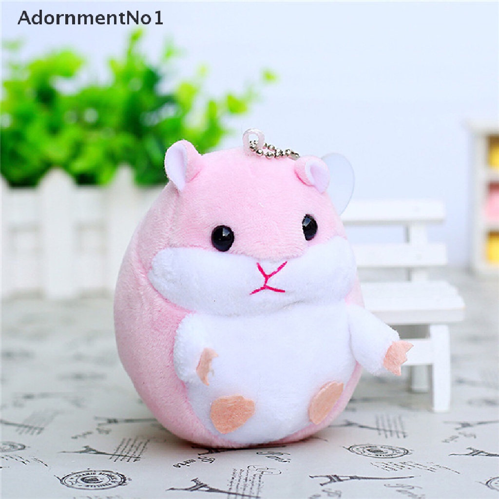 (AdornmentNo1) Gantungan Kunci Boneka hamster Bahan plush