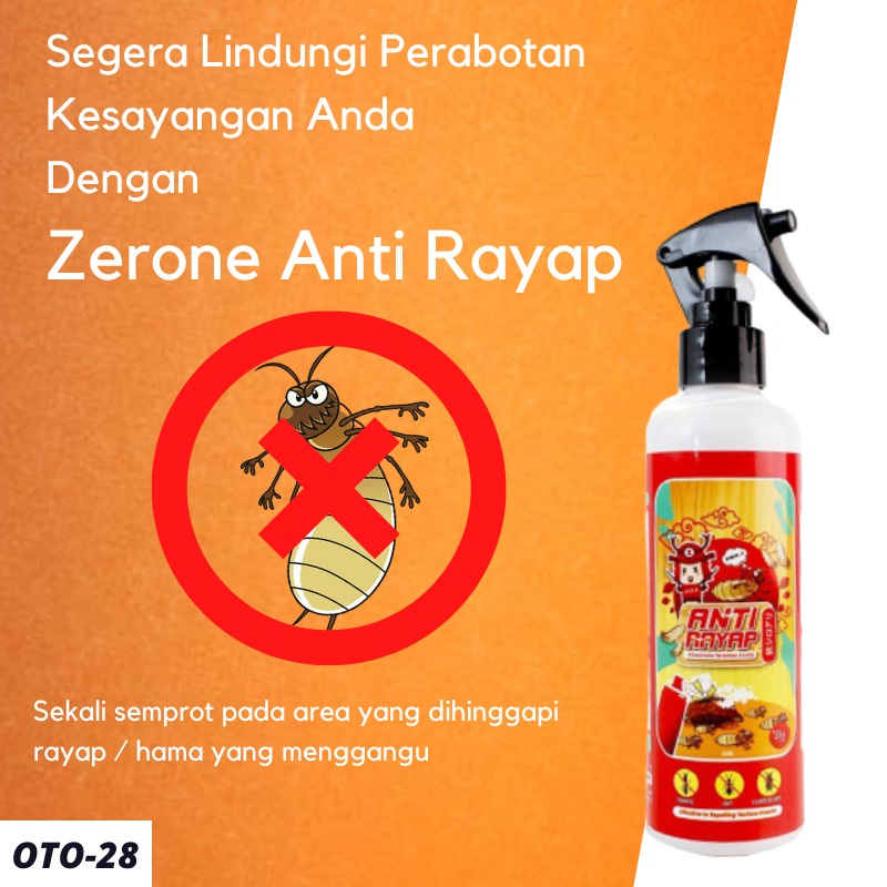 ZERONE ANTI RAYAP pembasmi rayap ampuh original