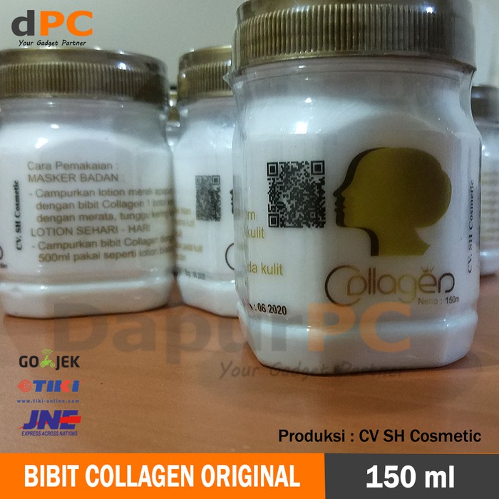 Asli Bibit Collagen Original Netto 150ml 1 Botol Cv Sh Cosmetic Murah Shopee Indonesia