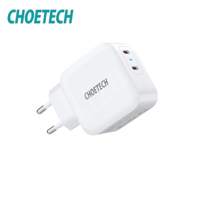 CHOETECH PD6009 Dual USB-C PD 40W Fast Charger