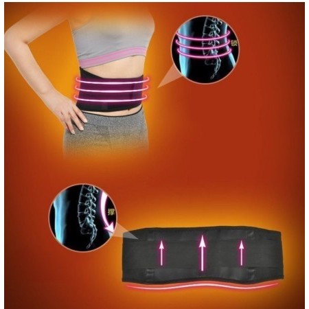 Tourmaline Knee Belt Kaki Leher Perut Terapi Magnetik Korset Pinggang Punggung Kaki Tourmaline Self Heating Belt