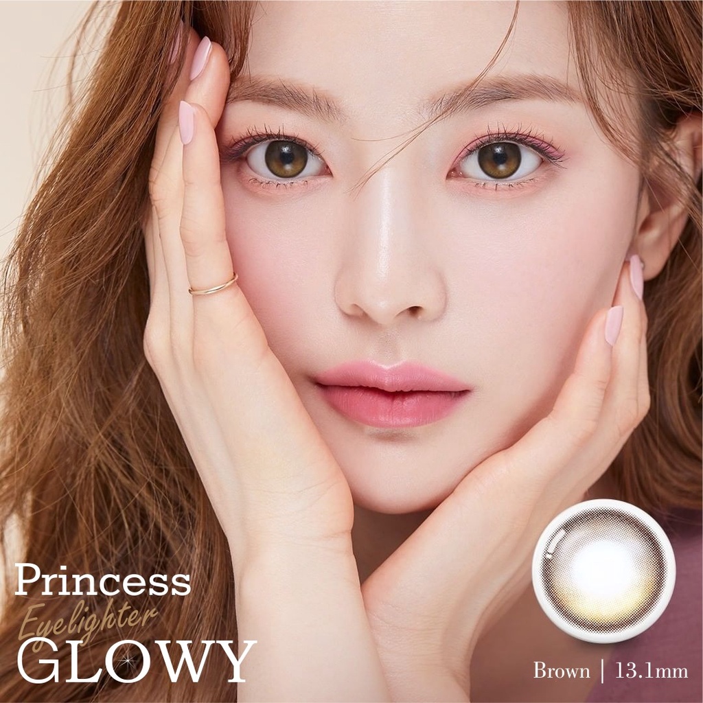 Softlens Princess Eyelighter Glowy (dupe Olens)