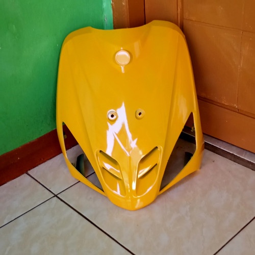 Tameng Dasi Panel Cover Body Bodi Depan Yamaha Mio Sporty Lama Old Warna kuning Kualitas Seperti Ori