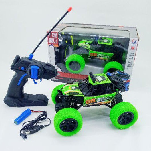 MAINAN ANAK REMOTE CONTROL RC ROCK CRAWL OFFROAD VEHICLE R/C