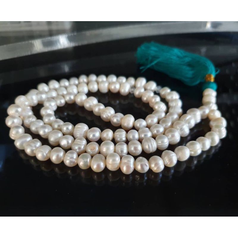 Tasbih mutiara 99 putih