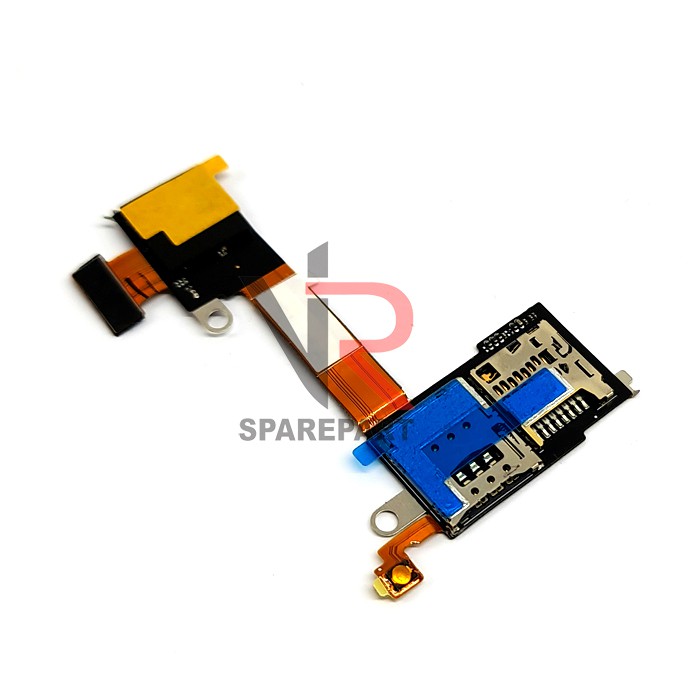FLEXIBLE CONNECTOR SIM SONY M2 AQUA / D2403 / D2302 (SINGLE) KONEKTOR SIM CARD + MMC