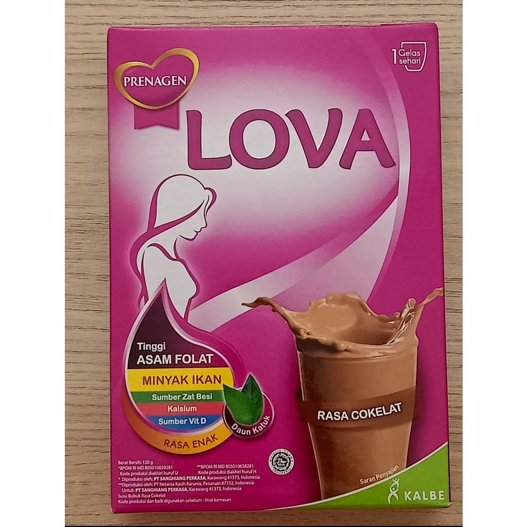 Prenagen LOVA 120gr coklat