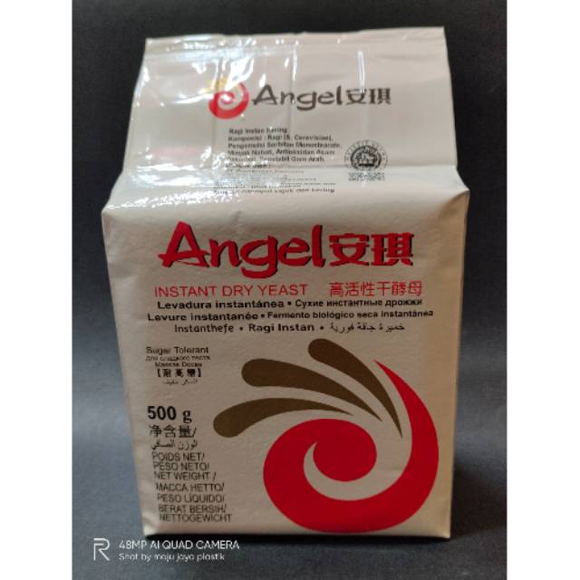 

Angel ragi instant, instant dry yeast 500gr