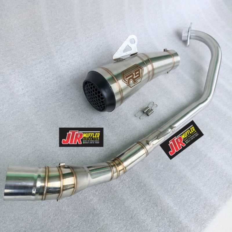 Knalpot R9 GP SERIES mx king 150 Jupiter mx 135 old new