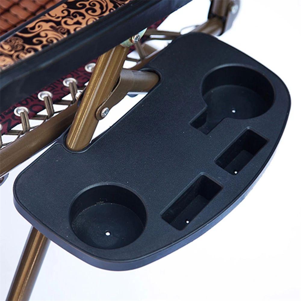 Nampan Minuman Agustina Portable Aksesoris Pantai Memancing Rekreasi Kursi Cups Holder Standing