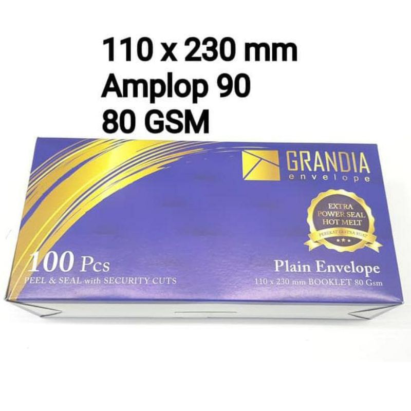 

Amplop 90 GRANDIA / Amplop Putih Polos Besar