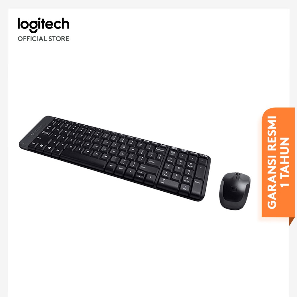 Logitech MK215 Combo Keyboard dan Mouse Wireless Compact-5