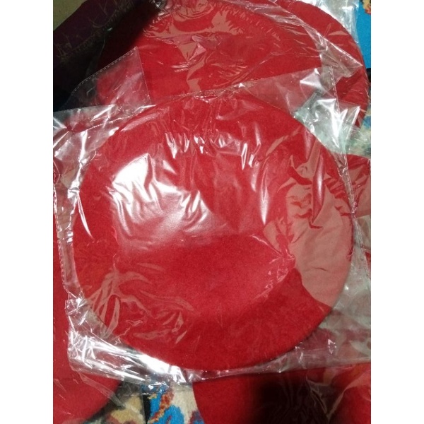 BARET MERAH 100% WOLL