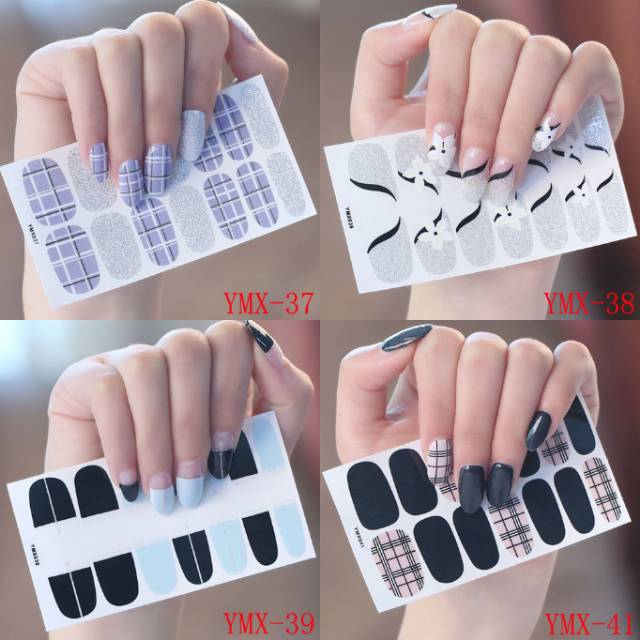 STIKER KUKU NAIL STICKER KARAKTER KODE YMX BAG 1