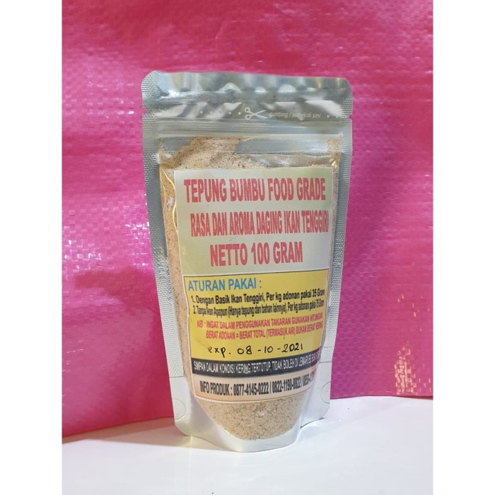 

Ht62D Tepung Perisa / Perasa Tenggiri Murni Sebagai Pengganti Ikan Tenggiri Ht52Hh