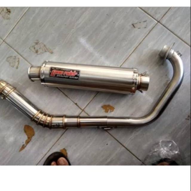 Knalpot Racing Lone rider Satria Fu injeksi  Fu karbu Jupiter MX Vixion cb150r new GSX Sonic dll
