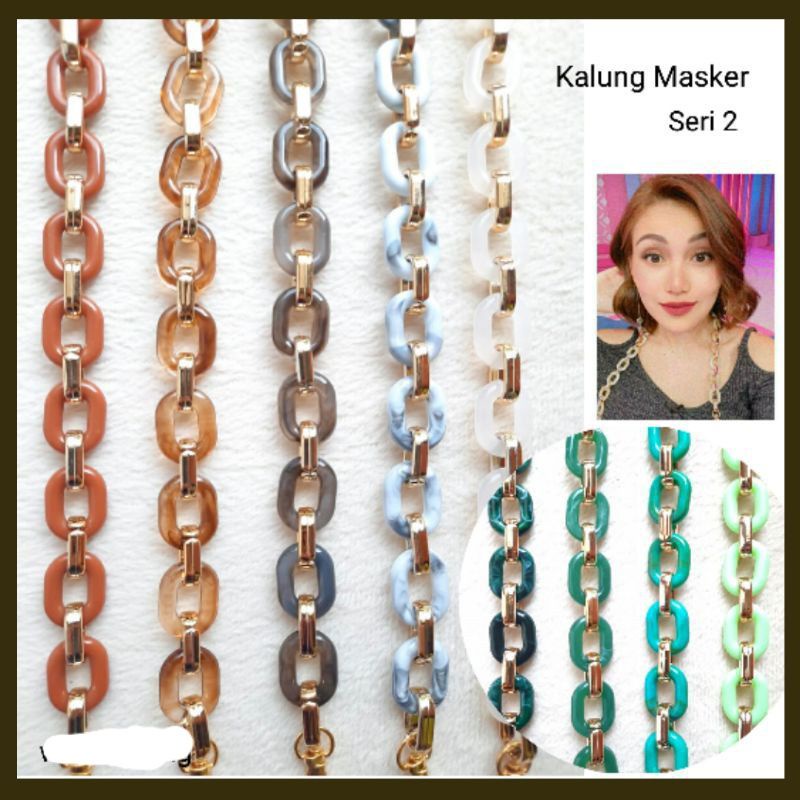 Strap Masker Artis Ivan Gunawan Ruben Ayu Ting ting Lanyard Tali Kalung Gantungan Masker