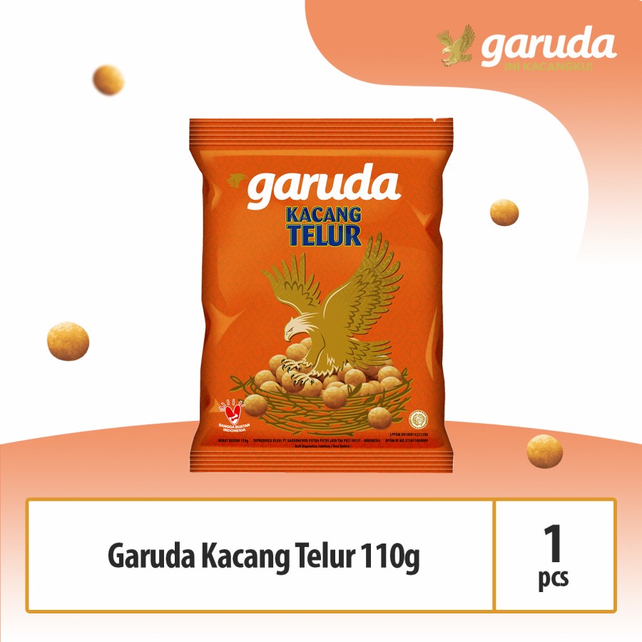 

KACANG TELUR GARUDA 110GR