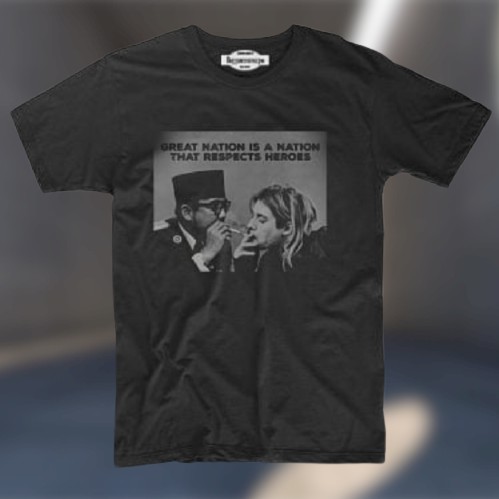 Kaos Band | Soekarno x Kurt Cobain