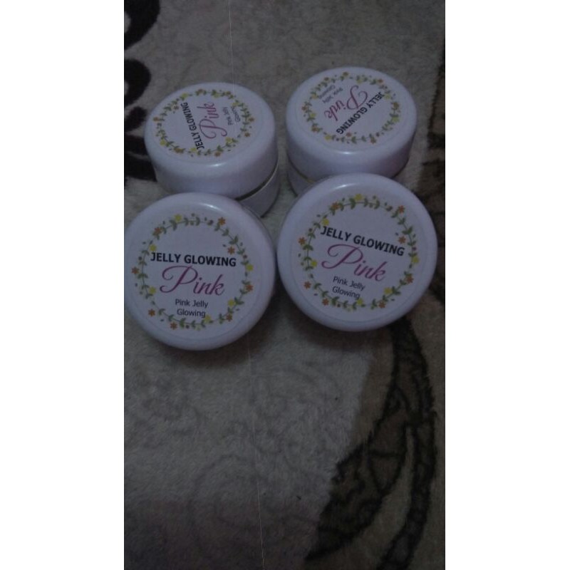 Jelly glowing pink