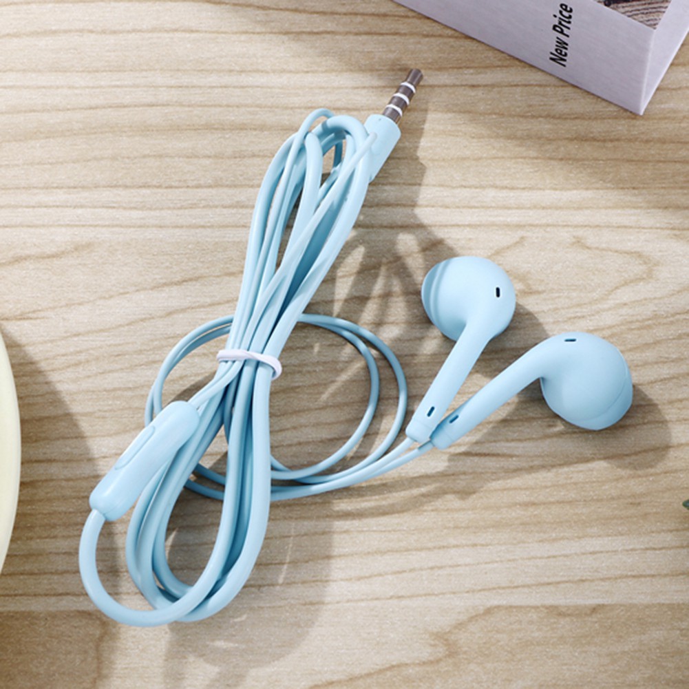 U19 Headset Macaron U Headphones In Ear Earphone Extra Bass Hifi Stereo Sound - Garansi Resmi