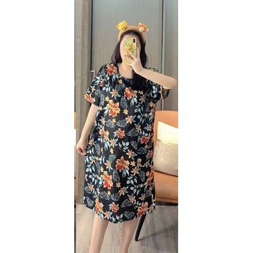 DRESS DASTER JUMBO WANITA IMPORT