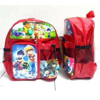  Tas  ransel anak  sekolah  TK  PAUD backpack printing karakter 