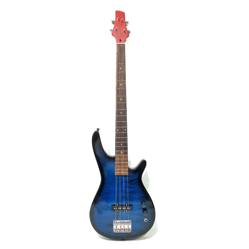 Bass Elektrik Merk Fender Warna Sunburst Navy Senar 4 Trusrod Buat Pemula Belajar Jakarta Listrik