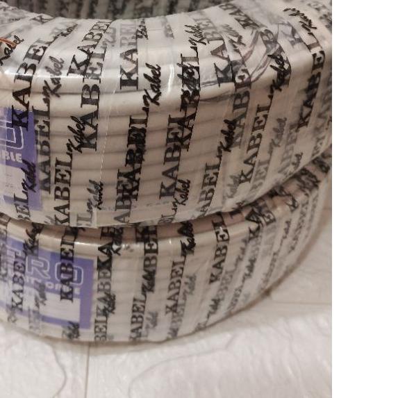 ♪ Kabel tunggal 2x1,5 isi 50 meter rol/ kabel listrik 1 rol isi kawat hero kabel promo murah ➤