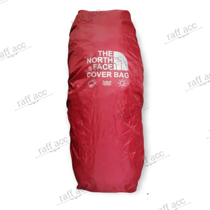 Raincover / Cover Bag TNf / Pelindung Tas Gunung Carrier 45l - 60L