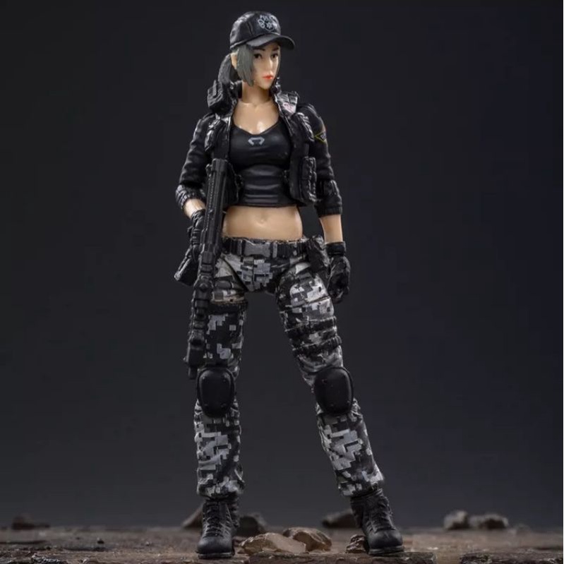 Figure JOYTOY 1/18 Crossfire Fox Hunter Female Figure ( E ) Original Joytoy