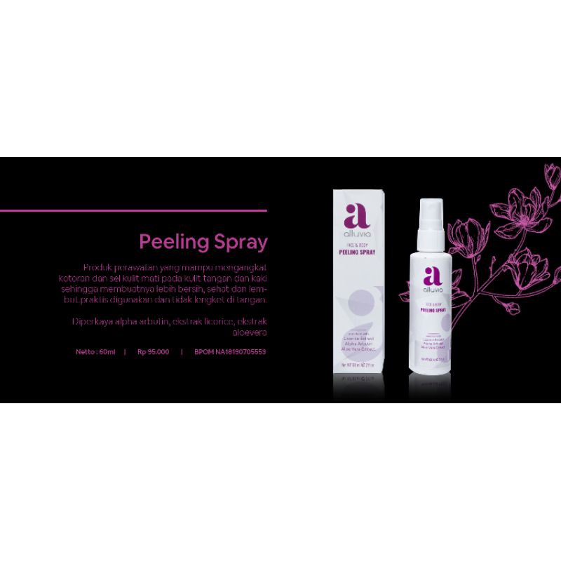 Peeling Spray Alluvia