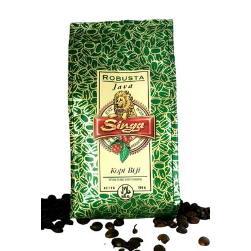 

Kopi Singa Robusta 180gr (Kopi Biji)