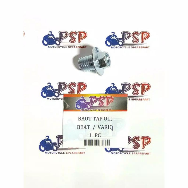 Jual Baut Tap Oli Beat Vario Scoopy Baud Tap Oli Mesin Drat Mm