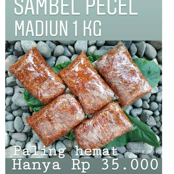 

テ 1kg Sambel Pecel khas Madiun ぇ