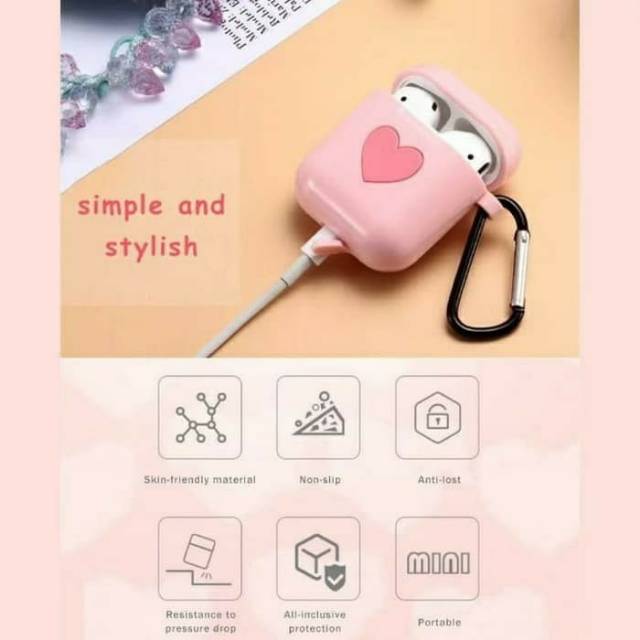 Airpods Case Untuk Apple Airpods Original (MOTIF)