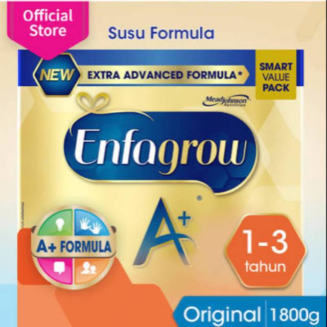 

Susu Enfagrow 3+ original 1800g