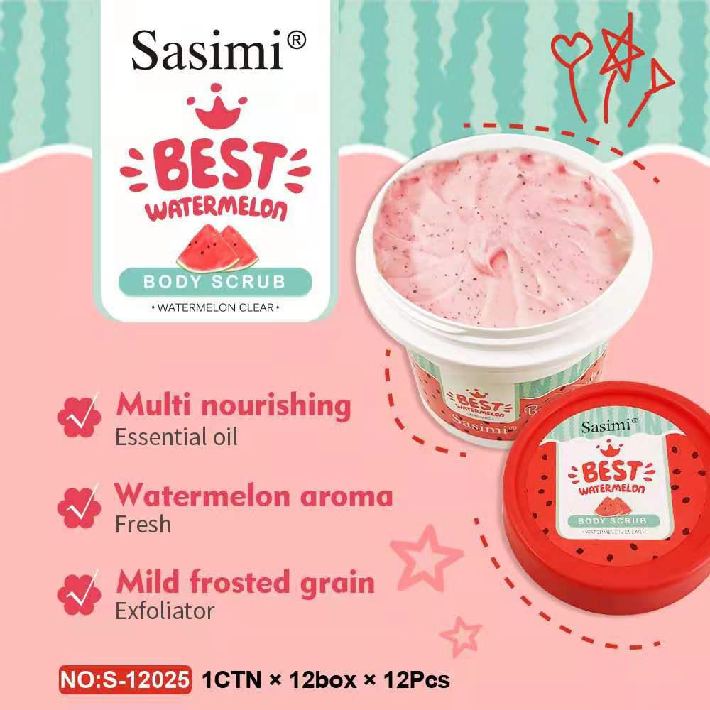 [COD] PROMO BULAN INI!!! SASIMI BODY SCRUB/PENGHILANG DAKI/PEMBERSIH PEMUTIH TUBUH