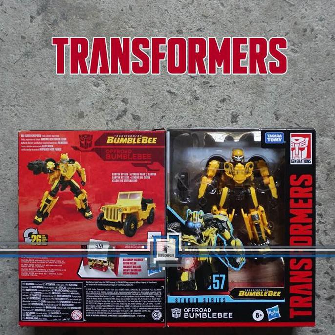 Transformers Studio Series Offroad Bumblebee Jeep #57 Bumblebee Movie