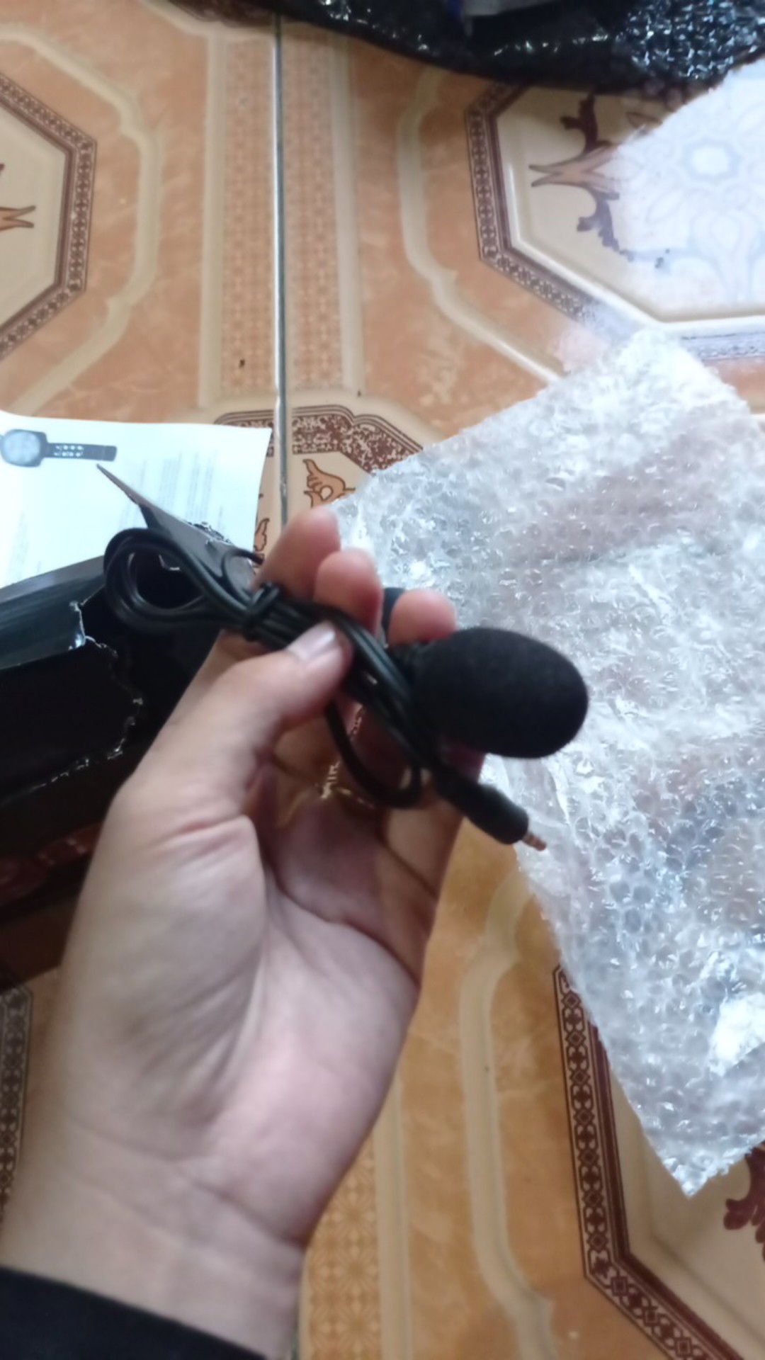 Microphone Portable Clip On Handsfree 3.5mm Jack Mini Clip On